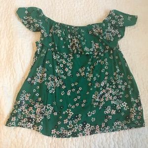 Floral Off the Shoulder Blouse